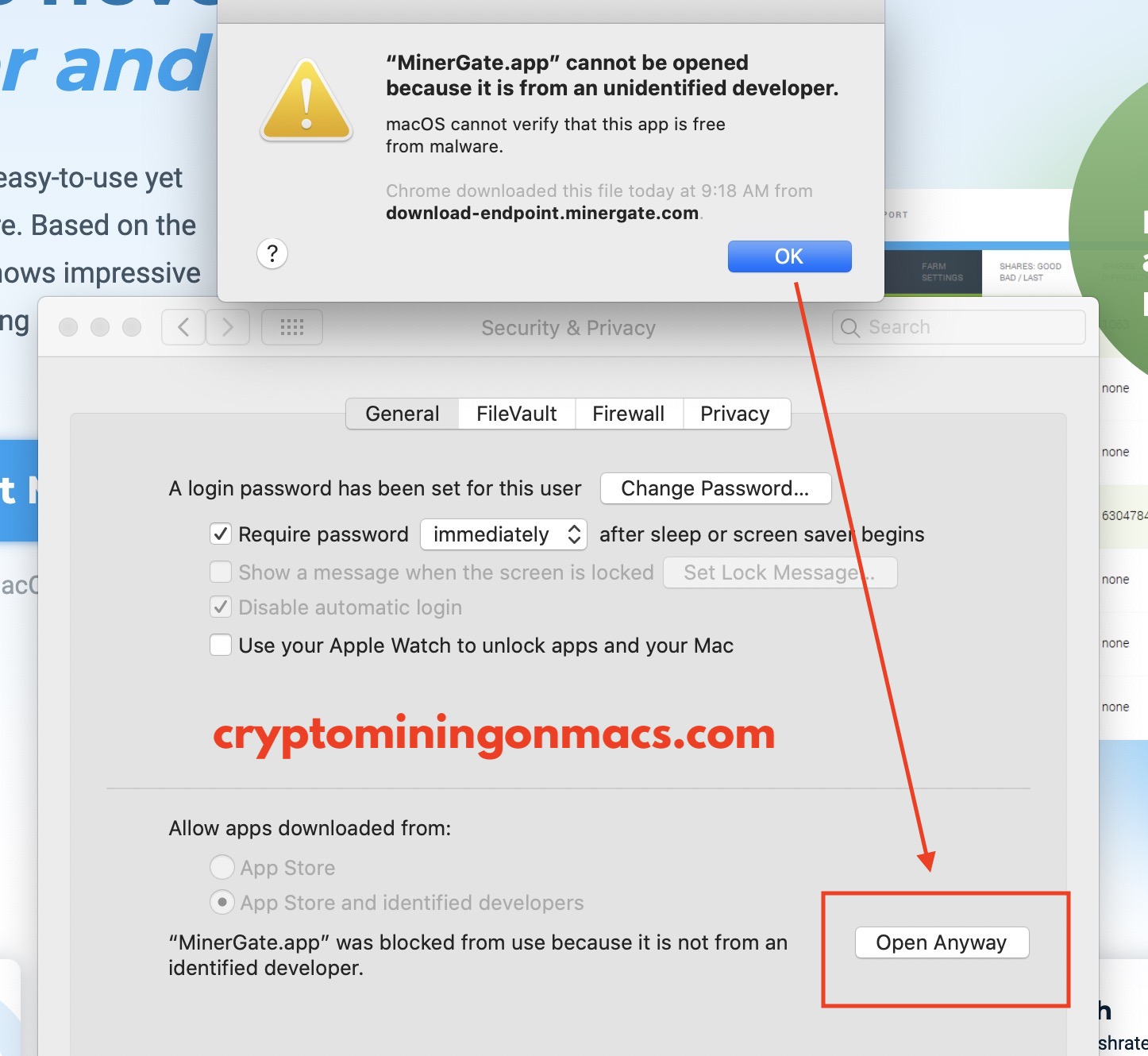 Minergate Macos Allow To Run System Preferences