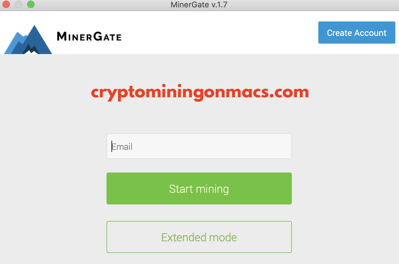 Minergrate Macos Login