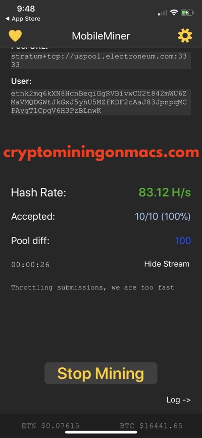 Crypto Mining On Macs Mobileminer Ios