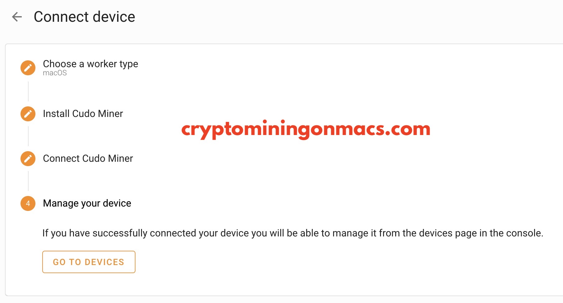 Cudo Miner Macos Installation 2