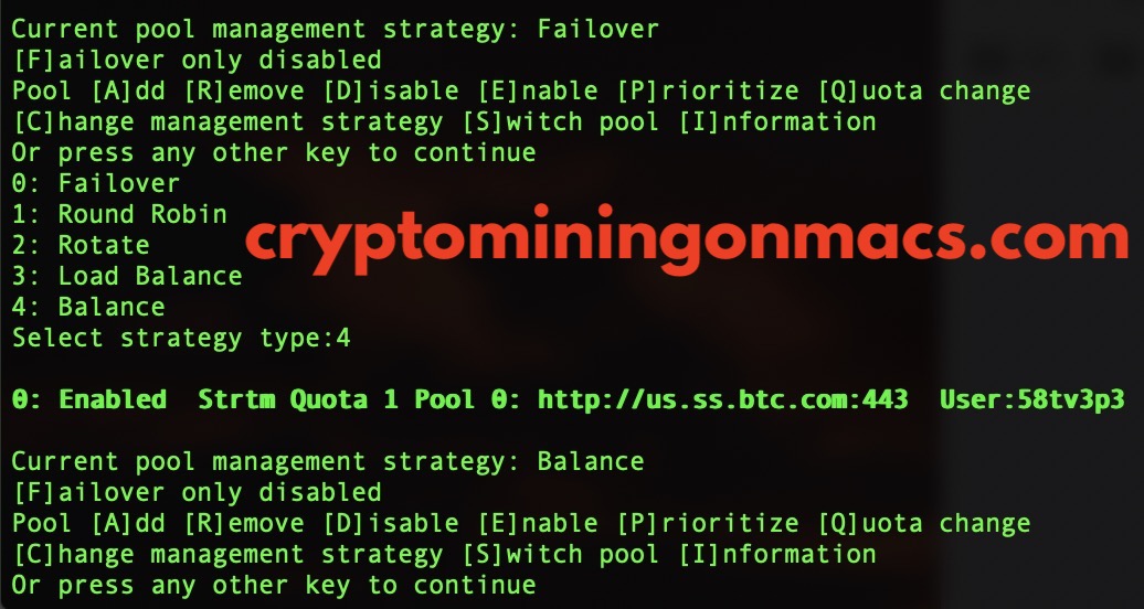 Bfgminer Mac Change Management Pool Balanced