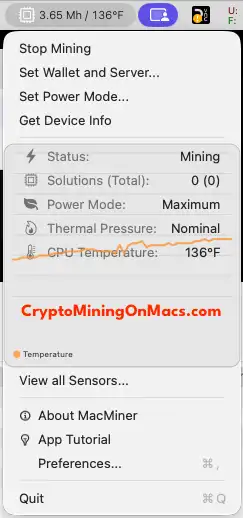 Mac Mini M4 14cpu 20gpu 64ram Crypto Mining Mac Miner Kawpow
