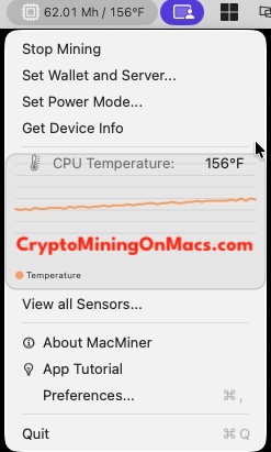 Macbook Pro 16 M5 Max 128g Ram Crypto Mining Mac Miner Autolykos V2