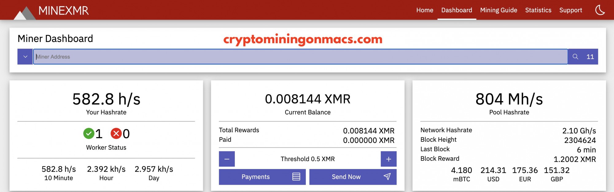 Xmrig Monero Xmr Balance Mac Os